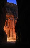 Evening In Petra Royalty Free Stock Image