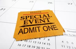 Free Event Ticket Stub Royalty Free Stock Image - 32852806