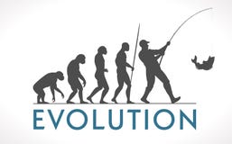 Evolution of man royalty free illustration Evolution of man royalty free illustration