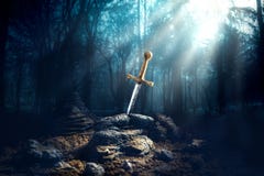 Excalibur della spada nella roccia Excalibur della spada nella roccia