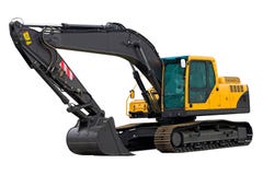 Excavator Ready For Work Royalty Free Stock Photo
