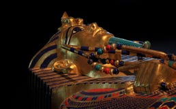Exhibition of the pharaoh tutankamon stock image Exhibition of the pharaoh tutankamon stock image