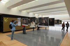 Exposition de photo au musée de l'or à Bogota Image stock Exposition de photo au musée de l'or à Bogota Image stock