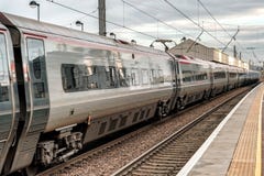 Express train Euston London, UK bound royalty free stock photos Express train Euston London, UK bound royalty free stock photos
