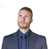 Expressions d'homme d'affaires photo stock Expressions d'homme d'affaires photo stock