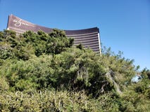 exterior view of the Wynn Hotel in the city of Las Vegas, Nevada at day stock image exterior view of the Wynn Hotel in the city of Las Vegas, Nevada at day stock image