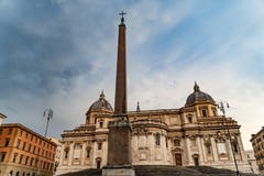 Basilica of Saint Mary Major in Rome stock images Basilica of Saint Mary Major in Rome stock images