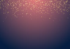 Extrahieren Sie fallende goldene Funkelnlichtbeschaffenheit auf einem dunkelblauen Ba vektor abbildung Extrahieren Sie fallende goldene Funkelnlichtbeschaffenheit auf einem dunkelblauen Ba vektor abbildung