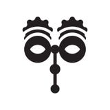 Eye mask icon vector isolated on white background, Eye mask sign stock illustration Eye mask icon vector isolated on white background, Eye mask sign stock illustration