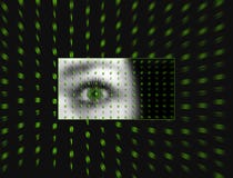 Eye Of The Matrix Stock Photography