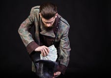 Fabbricazione dei soldi immagine stock Fabbricazione dei soldi immagine stock