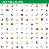 100 fable icons set, cartoon style. 100 fable icons set in cartoon style for any design illustration stock illustration 100 fable icons set, cartoon style. 100 fable icons set in cartoon style for any design illustration stock illustration