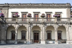 Facade of the Castillo de Chapultepec castle in Mexico City, Mexico Royalty Free Stock Photo Facade of the Castillo de Chapultepec castle in Mexico City, Mexico Royalty Free Stock Photo