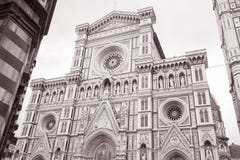 Facade Of Florence Cathedral Royalty Free Stock Photography