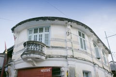 Facade of the UNESCO Heritage building located in Armenian Street, George Town, Penang, Malaysia Stock Photos Facade of the UNESCO Heritage building located in Armenian Street, George Town, Penang, Malaysia Stock Photos