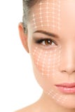 Face Lift Anti-aging Treatment - Asian Woman Stock Photos Face Lift Anti-aging Treatment - Asian Woman Stock Photos