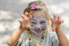 Face Painting Royalty Free Stock Photo Face Painting Royalty Free Stock Photo