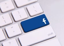 Facebook royalty-vrije stock afbeelding Facebook royalty-vrije stock afbeelding