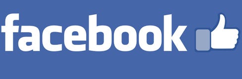 Facebook icon with like buttons royalty free illustration Facebook icon with like buttons royalty free illustration