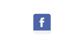 Facebook Icon for Motion Graphic Stock Footage - Video of color, icons:  198328462