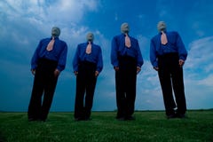 Faceless Male Group Stock Image Faceless Male Group Stock Image
