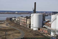 Old New Jersey Factories Editorial Stock Image - Image: 24014464