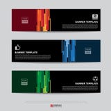 Fahnendesign für Geschäftsdarstellung stock abbildung Fahnendesign für Geschäftsdarstellung stock abbildung