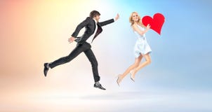 Fairy picture of people in love stock images Fairy picture of people in love stock images