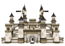 Fairy Tale Castle Stock Photo