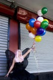 Fairy With Balloons Royalty Free Stock Photos Fairy With Balloons Royalty Free Stock Photos