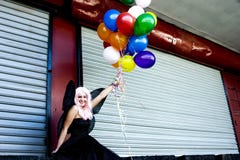 Fairy With Balloons Royalty Free Stock Images Fairy With Balloons Royalty Free Stock Images