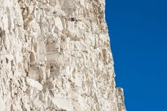 Falaises de craie, Gap Birling, East Sussex, R-U photographie stock Falaises de craie, Gap Birling, East Sussex, R-U photographie stock