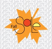 Fall Sale Stock Photography
