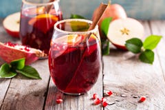 Fall and winter sangria royalty free stock photos Fall and winter sangria royalty free stock photos