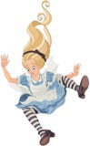 Falling Alice Stock Photo Falling Alice Stock Photo