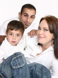 Familia multicultural imagen de archivo libre de regalías Familia multicultural imagen de archivo libre de regalías