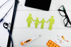 Familiengesundheit und Lebensversicherung lizenzfreies stockbild Familiengesundheit und Lebensversicherung lizenzfreies stockbild