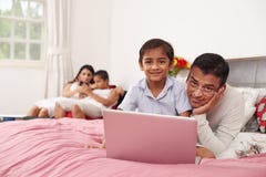 Family at home stock photo Family at home stock photo