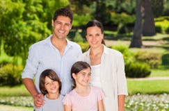 Family in the park royalty free stock photo Family in the park royalty free stock photo