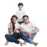 Family smiling Stock Photography Family smiling Stock Photography