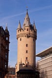 Famous Eschesheimer Turm In Frankfurt Stock Photography