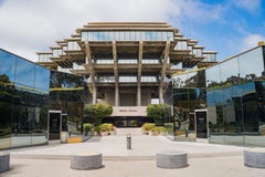 The famous Geisel Library of Universtiy of California San Diego royalty free stock photos The famous Geisel Library of Universtiy of California San Diego royalty free stock photos
