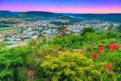 The famous medieval town of Sighisoara,Transylvania,Romania,Europe royalty free stock photography The famous medieval town of Sighisoara,Transylvania,Romania,Europe royalty free stock photography