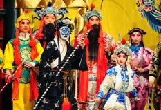 Famous Monkey King opera performance royalty free stock photography Famous Monkey King opera performance royalty free stock photography