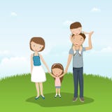 Família Imagem de Stock Royalty Free Família Imagem de Stock Royalty Free
