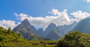 Fansipan Mountain Royalty Free Stock Photography Fansipan Mountain Royalty Free Stock Photography