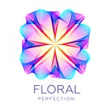 Fantastic flower shape, abstract shape with lots of blending lines Royalty Free Stock Image Fantastic flower shape, abstract shape with lots of blending lines Royalty Free Stock Image