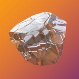 Fantastisk färgrik makro för Diamond Quartz Rainbow Flame Blue Aqua Aura crystal klungacloseup på violett orange bakgrund A vektor illustrationer Fantastisk färgrik makro för Diamond Quartz Rainbow Flame Blue Aqua Aura crystal klungacloseup på violett orange bakgrund A vektor illustrationer