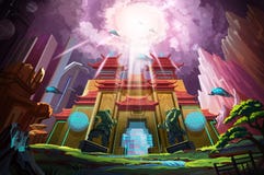 Fantastyczny Chiny ilustracja wektor Fantastyczny Chiny ilustracja wektor