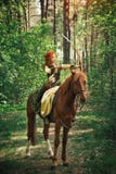 Fantasy medieval woman hunting in forest royalty free stock photo Fantasy medieval woman hunting in forest royalty free stock photo